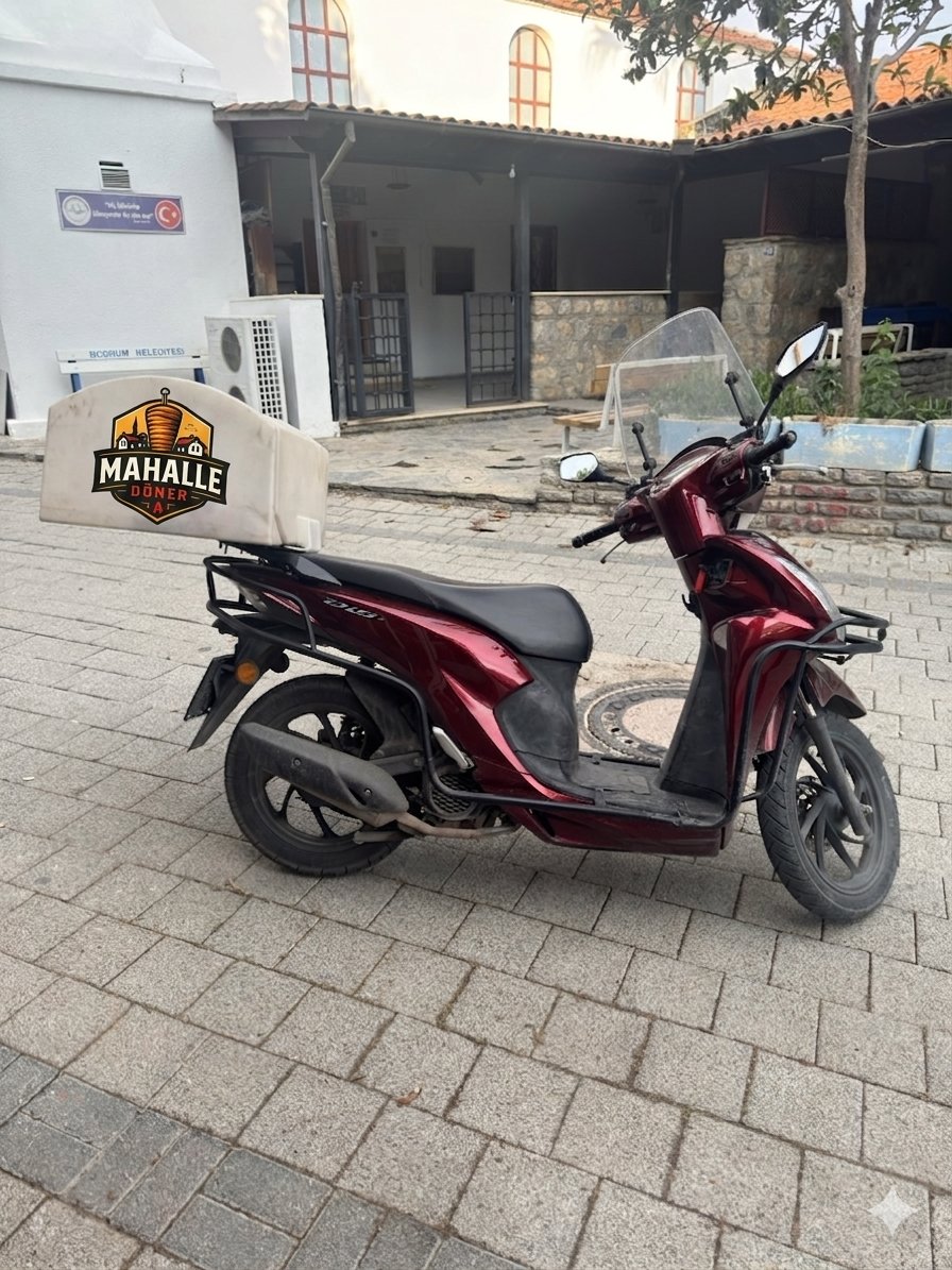 Mahalle Döner paket servis motoru
